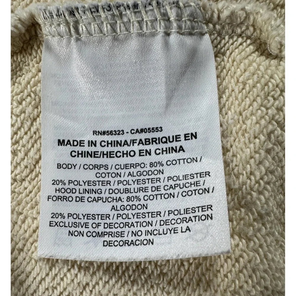 Nike ACG Hoodie Mens Medium‎ White Pullover Speckle Hem Sweatshirt AT5500-258